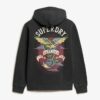 Hoodie med tatueringsmotiv Hoodie med tatueringsmotiv