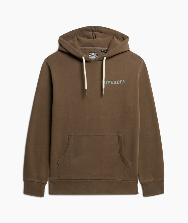 Hoodie med tatueringsmotiv Hoodie med tatueringsmotiv