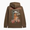 Hoodie med tatueringsmotiv Hoodie med tatueringsmotiv