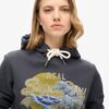 Hoodie med Tokyo Vintage-logotyp