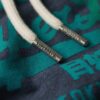 Hoodie med ton-i-ton Vintage-logotyp