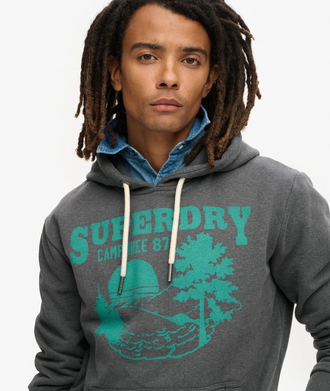 Hoodie med utomhusmotiv Hoodie med utomhusmotiv
