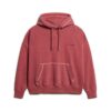 Hoodie med överfärgat Essential-logo