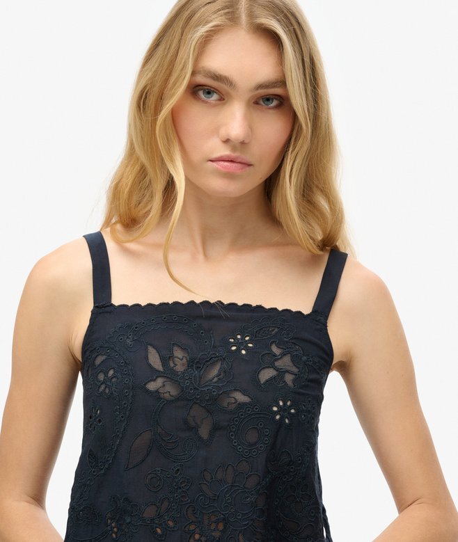 Ibiza broderad cami-top Ibiza broderad cami-top