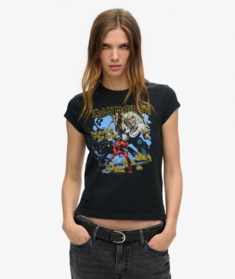 Iron Maiden X Superdry T-shirt med korta ärmar