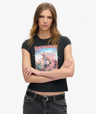 Iron Maiden X Superdry T-shirt med korta ärmar