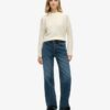 Jeans i Organic Cotton med vida ben