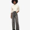 Jeans i Organic Cotton med vida ben