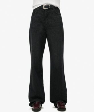 Jeans i Organic Cotton med vida ben