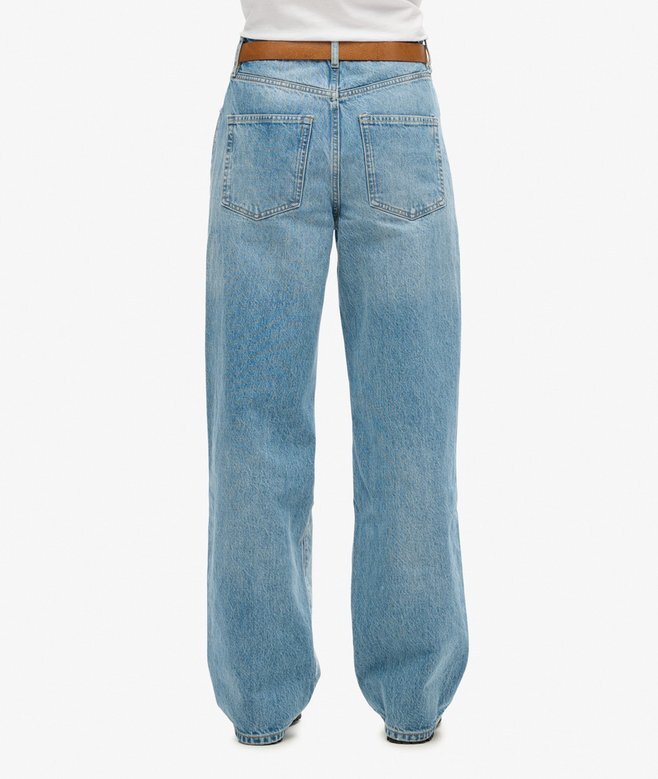 Jeans i Organic Cotton med vida ben Jeans i Organic Cotton med vida ben