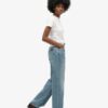 Jeans i Organic Cotton med vida ben Jeans i Organic Cotton med vida ben