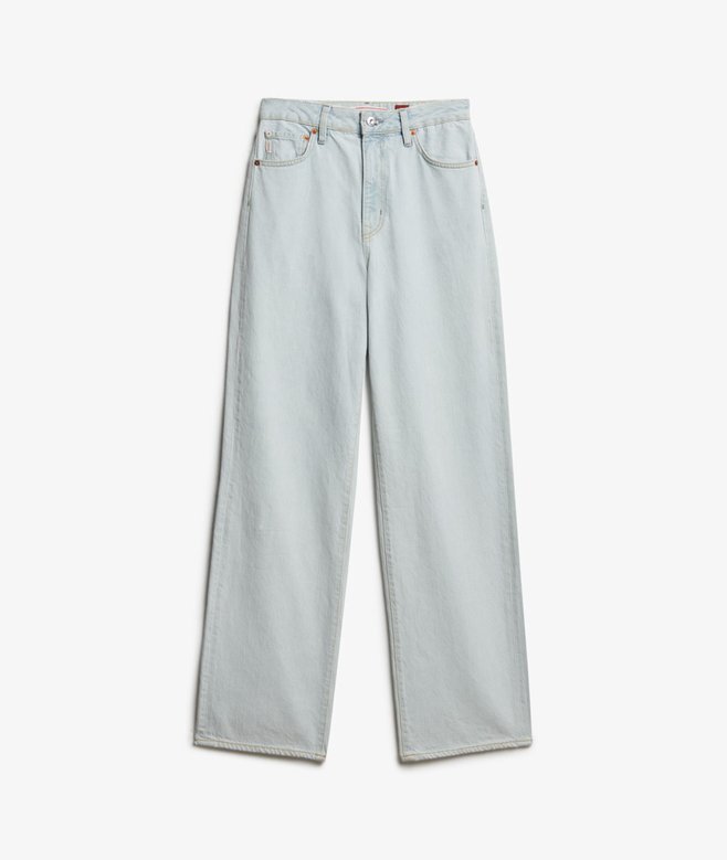 Jeans i Organic Cotton med vida ben Jeans i Organic Cotton med vida ben