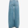 Jeans med vid ben och rå kant Jeans med vid ben och rå kant