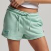 Jersey-shorts med broderad Vintage-logotyp