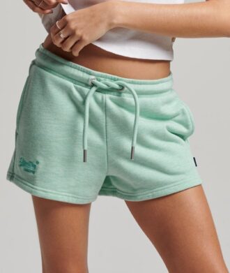 Jersey-shorts med broderad Vintage-logotyp