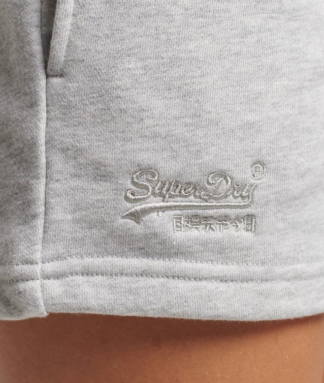 Jersey-shorts med broderad Vintage-logotyp Jersey-shorts med broderad Vintage-logotyp