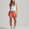 Jersey-shorts med broderad Vintage-logotyp Jersey-shorts med broderad Vintage-logotyp