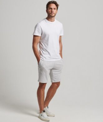 Jersey-shorts med broderat Vintage-logo Jersey-shorts med broderat Vintage-logo