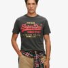 Klassisk T-shirt med Vintage-logotyp
