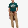 Klassisk Vintage T-shirt med vintage-logotyp