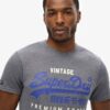 Klassisk Vintage T-shirt med vintage-logotyp