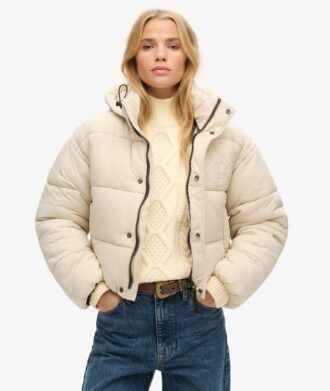 Kort Cocoon-Puffer-jacka Kort Cocoon-Puffer-jacka