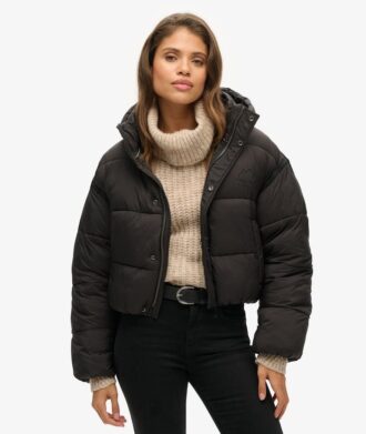 Kort Cocoon-Puffer-jacka Kort Cocoon-Puffer-jacka