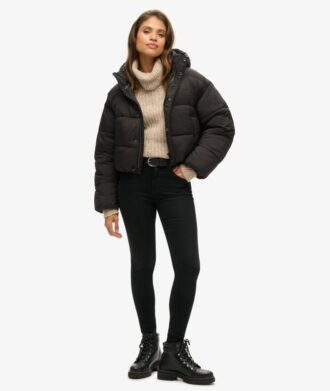 Kort Cocoon-Puffer-jacka Kort Cocoon-Puffer-jacka