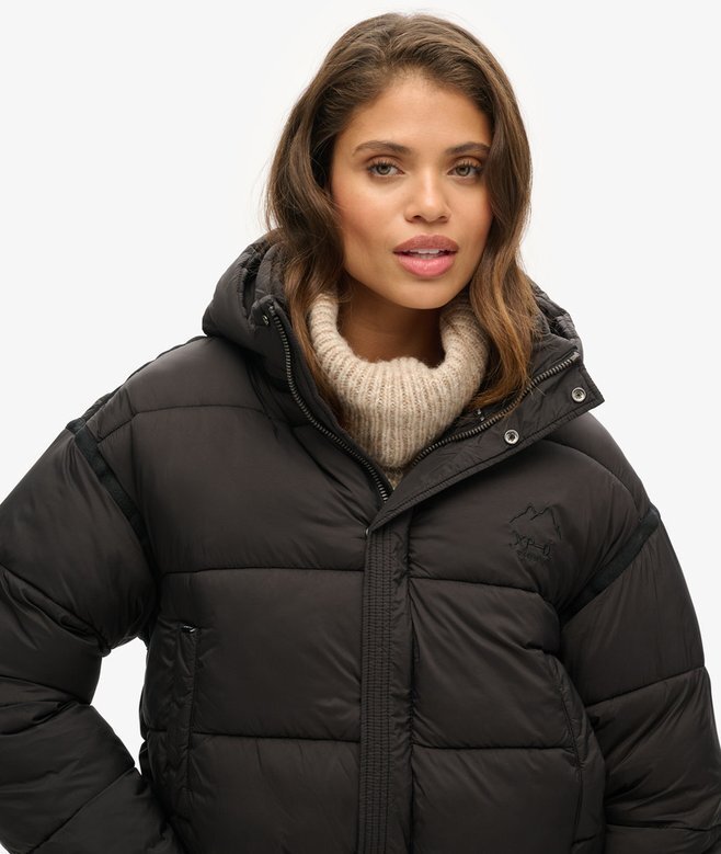 Kort Cocoon-Puffer-jacka Kort Cocoon-Puffer-jacka