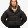 Kort Cocoon-Puffer-jacka Kort Cocoon-Puffer-jacka
