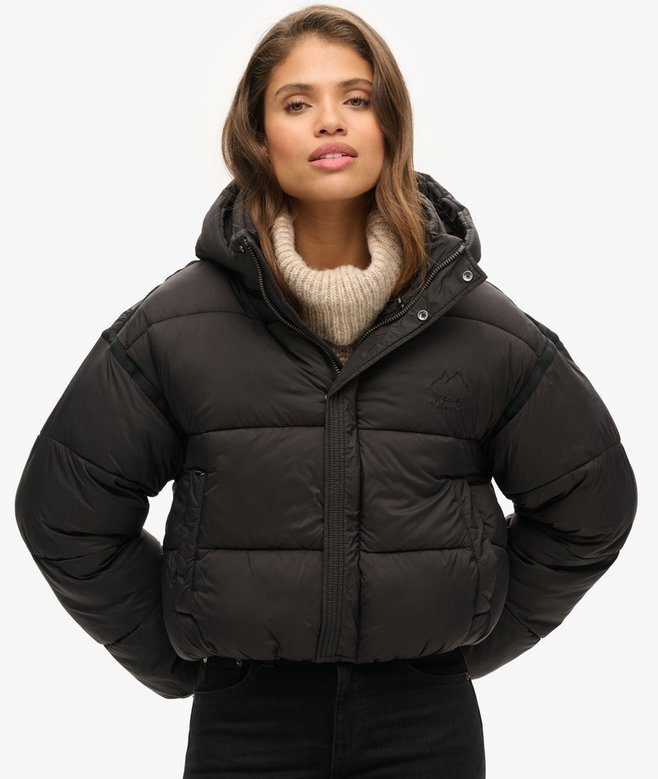 Kort Cocoon-Puffer-jacka Kort Cocoon-Puffer-jacka