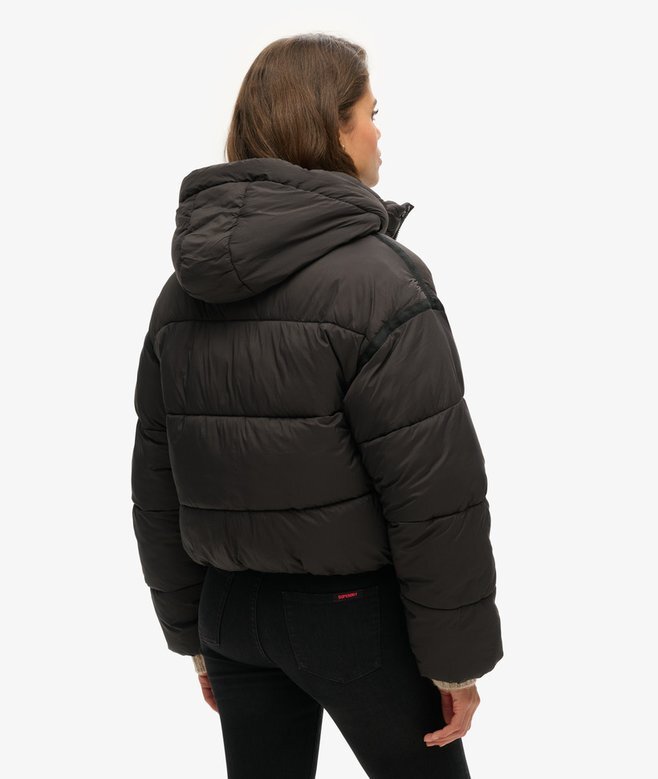 Kort Cocoon-Puffer-jacka Kort Cocoon-Puffer-jacka