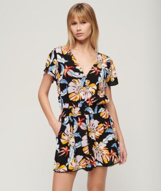 Kortärmad strandoverall för Playsuits Kortärmad strandoverall för Playsuits