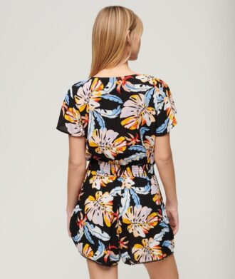 Kortärmad strandoverall för Playsuits Kortärmad strandoverall för Playsuits