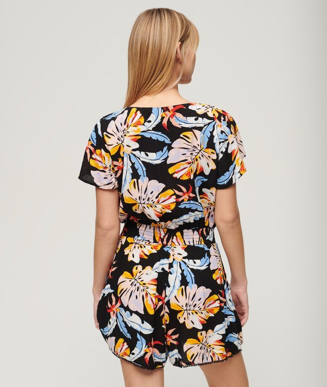 Kortärmad strandoverall för Playsuits Kortärmad strandoverall för Playsuits
