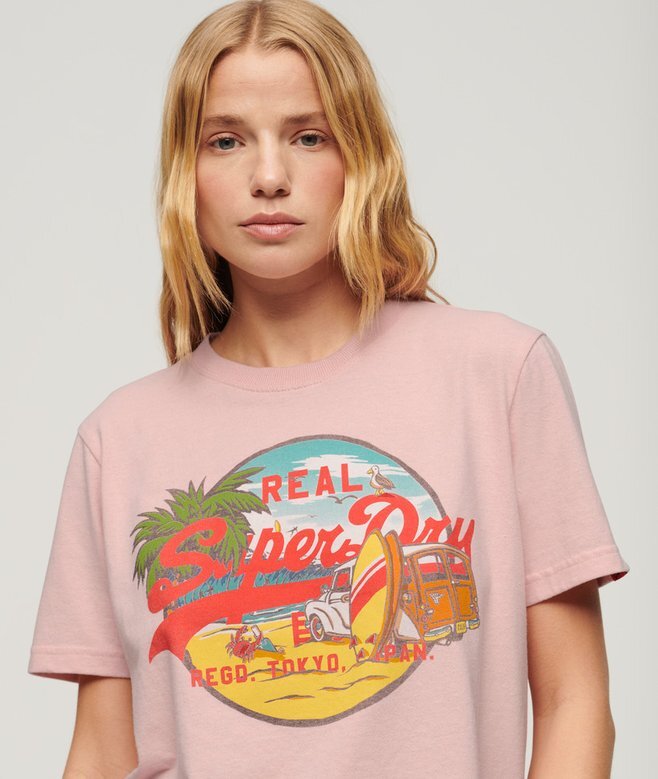La Graphic Relaxed Tee La Graphic Relaxed Tee
