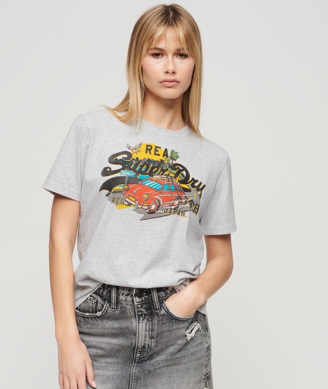 La Graphic Relaxed Tee La Graphic Relaxed Tee