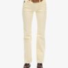 Lågmidjade flare-Jeans i corduroy Lågmidjade flare-Jeans i corduroy