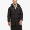 Lång Hooded Puffer kapp