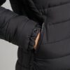 Lång, lätt vadderad Puffer-jacka med Hooded-design