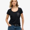 Lo-Fi Biker T-shirt med rund hals Lo-Fi Biker T-shirt med rund hals