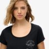 Lo-Fi Biker T-shirt med rund hals Lo-Fi Biker T-shirt med rund hals