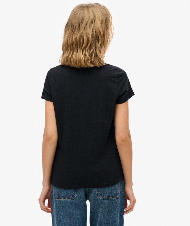 Lo-Fi Biker T-shirt med rund hals Lo-Fi Biker T-shirt med rund hals