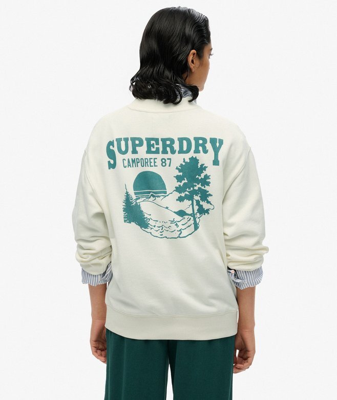 Lo-Fi Outdoor Mono Loose Crew Sweatshirt Lo-Fi Outdoor Mono Loose Crew Sweatshirt
