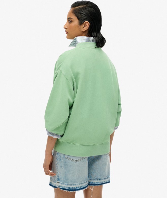 Lo-Fi Outdoor Mono Loose Crew Sweatshirt Lo-Fi Outdoor Mono Loose Crew Sweatshirt
