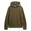 Löst sittande hoodie med mikro-logotyp Löst sittande hoodie med mikro-logotyp