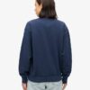 Löst sittande sweatshirt med college-tryck Löst sittande sweatshirt med college-tryck
