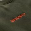 Löst sittande Sweatshirt med mikro-logotyp Löst sittande Sweatshirt med mikro-logotyp