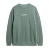 Löst sittande Sweatshirt med mikro-logotyp Löst sittande Sweatshirt med mikro-logotyp