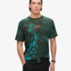 Löst sittande T-shirt med Utility Camo-tryck